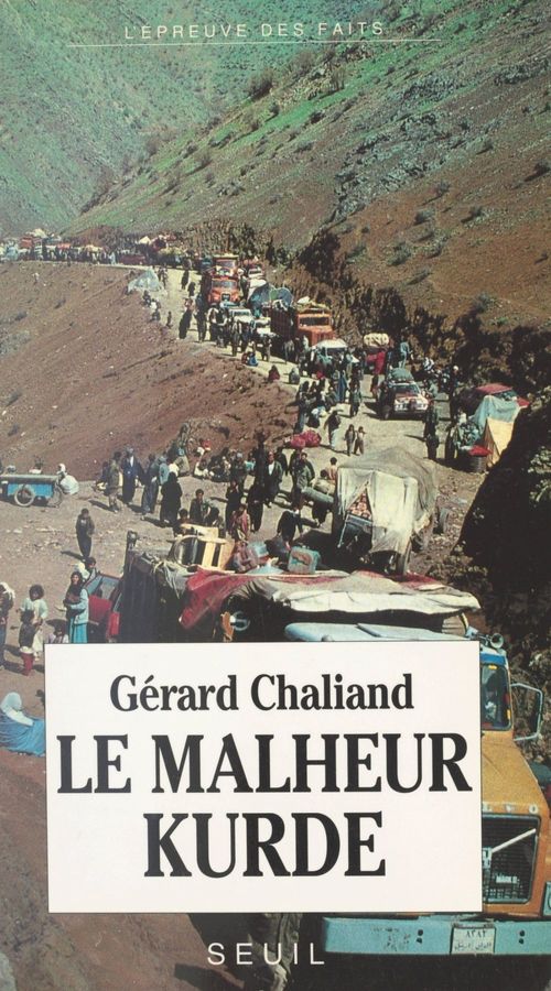Couverture ebook de Le malheur kurde, de Gérard Chaliand