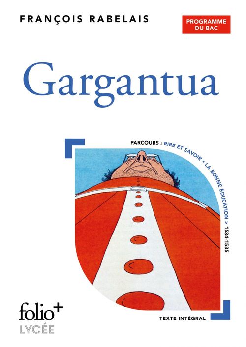 ebook cover of Gargantua - BAC 2025, by François Rabelais