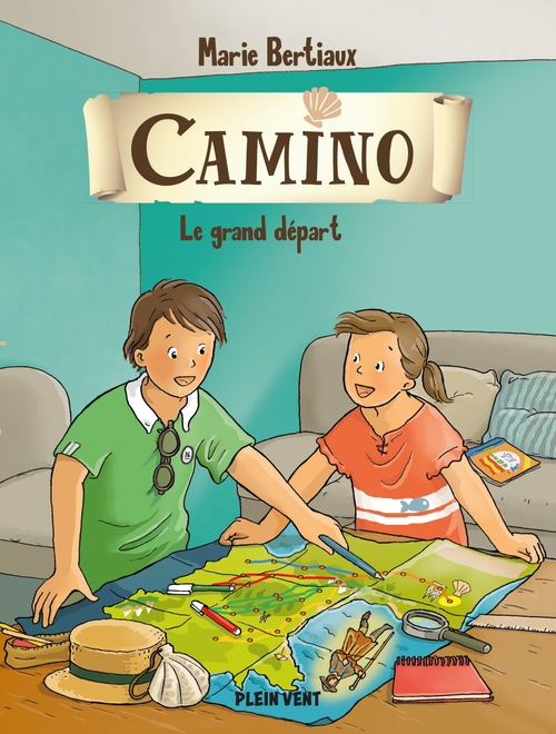 ebook cover of Le grand départ, by Marie Bertiaux, Clémence Meynet