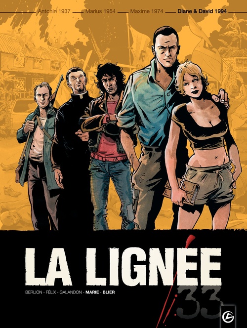 ebook cover of La Lignée - Tome 4, by Olivier Berlion, Frédéric Blier, Jérôme Félix, Laurent Galandon, Damien Marie