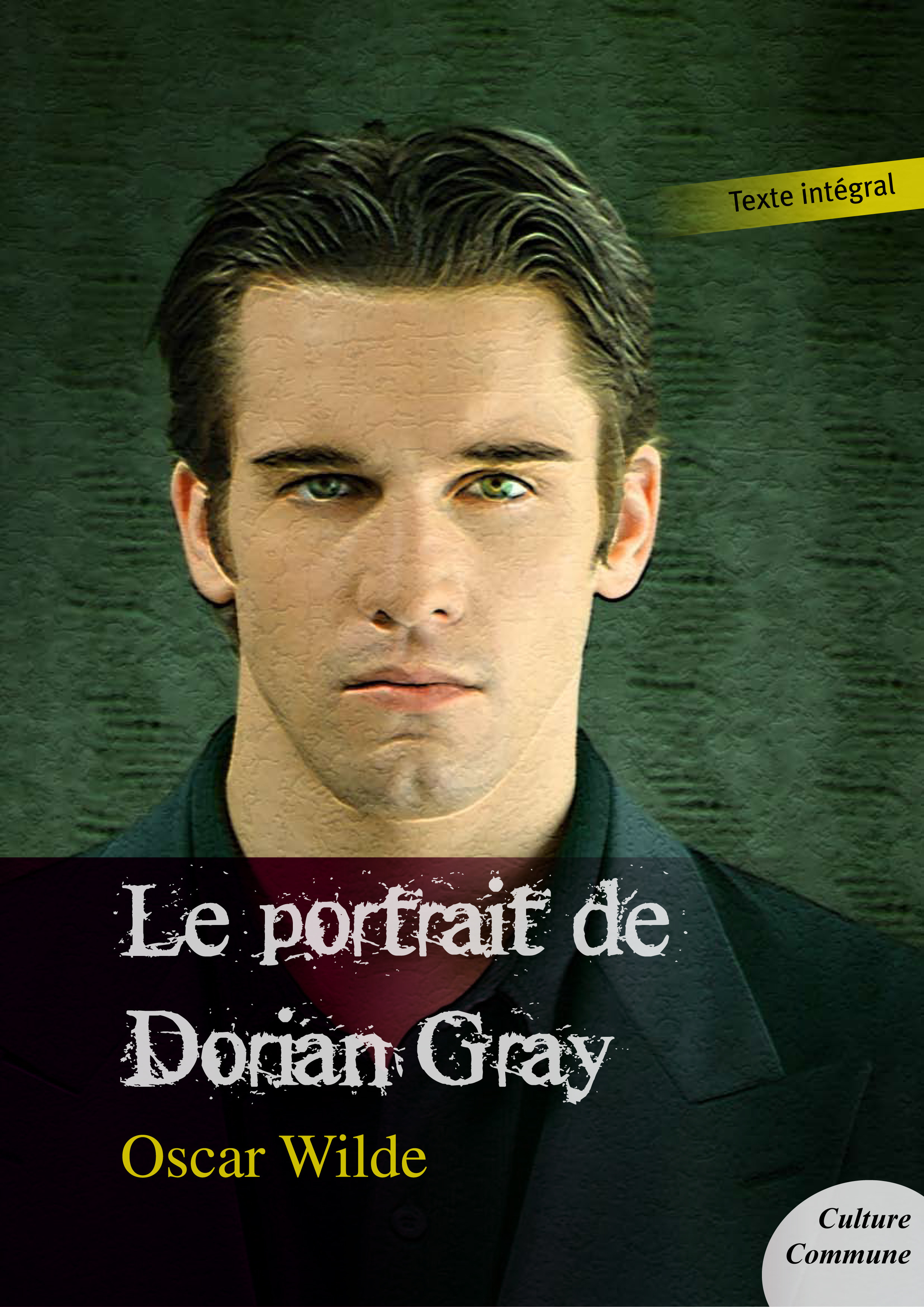 ebook cover of Le portrait de Dorian Gray, by Oscar Wilde