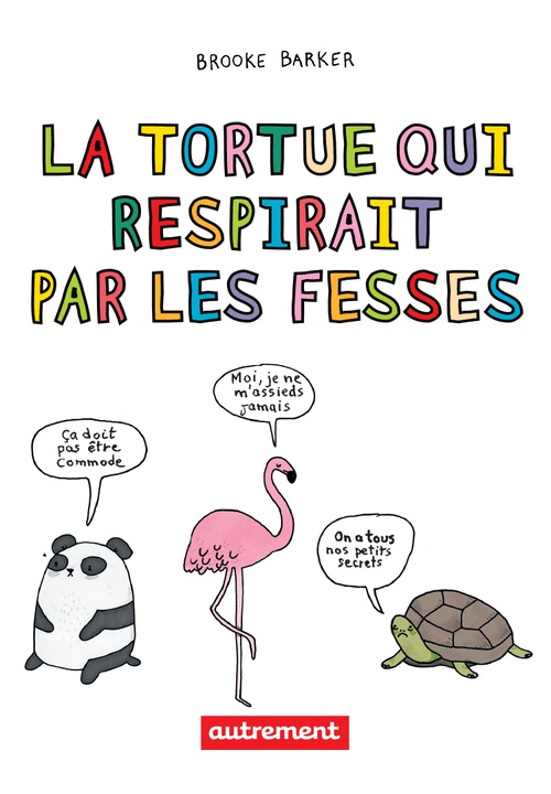 Couverture ebook de La tortue qui respirait par les fesses, de Brooke Barker