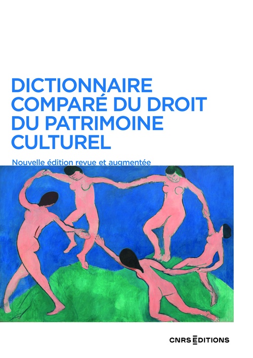 Couverture ebook de Dictionnaire comparé du droit du patrimoine culturel, de Marie Cornu