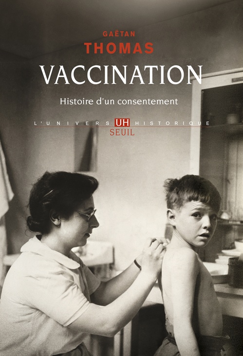Couverture ebook de Vaccination, de Gaëtan Thomas
