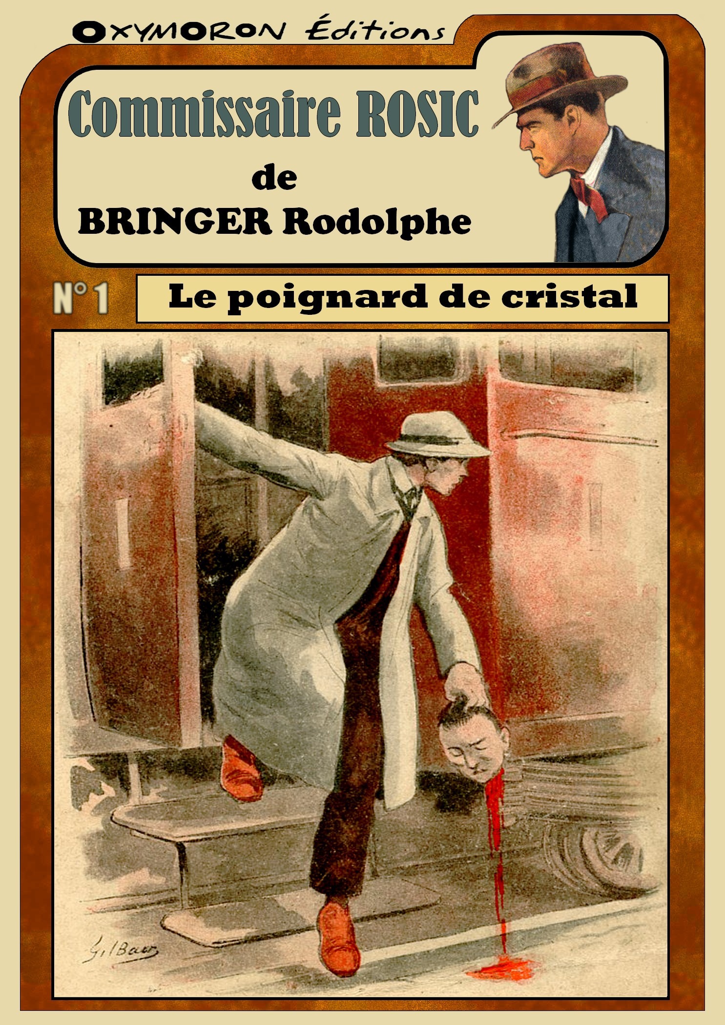 ebook cover of Le poignard de cristal, by Rodolphe Bringer