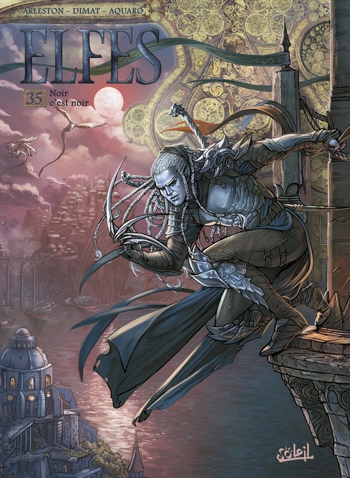ebook cover of Elfes T35 - Le Havre des ombres, by Christophe Arleston