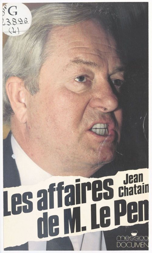 ebook cover of Les Affaires de M. Le Pen, by Jean Chatain