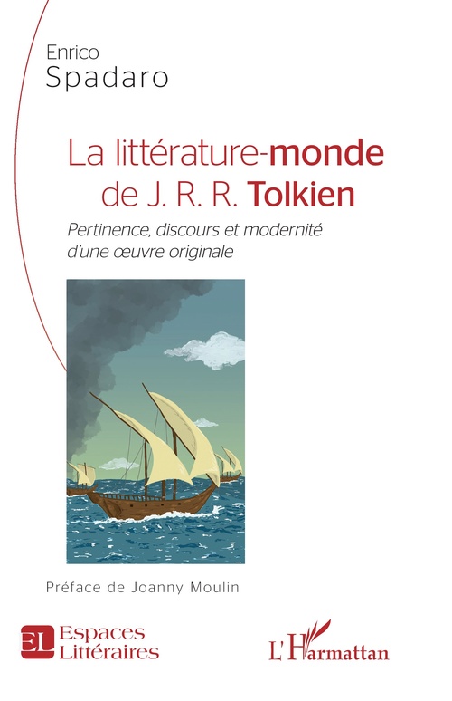 ebook cover of La littérature-monde de J.R.R. Tolkien, by Enrico Spadaro