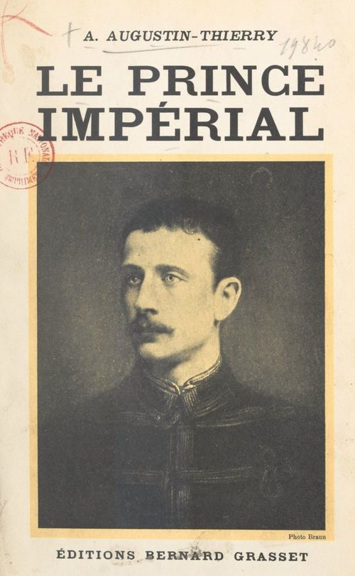 Couverture ebook de Le prince impérial, de A. Augustin-Thierry