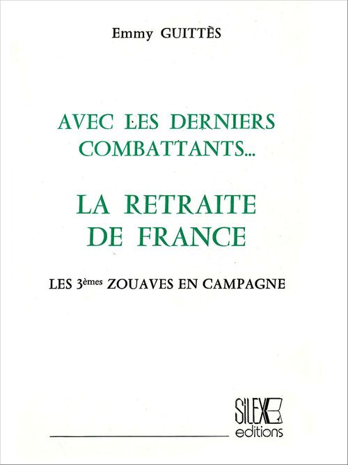 Couverture ebook de Avec les derniers combattants..., de Emmy Guittes