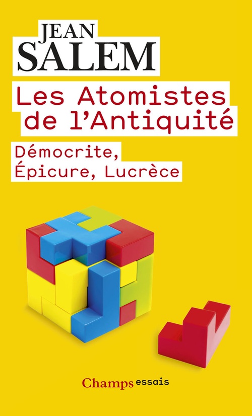 Couverture ebook de Les Atomistes de l´Antiquité, de Jean Salem