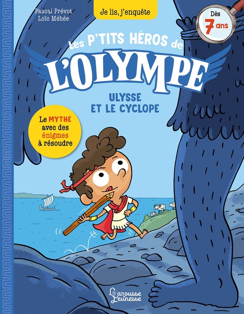 ebook cover of Les petits héros de l'Olympe - Ulysse et le cyclope, by Pascal Prévot, Loïc Méhée