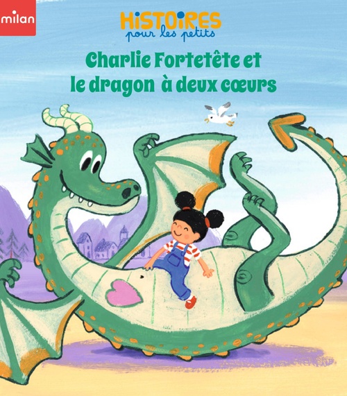 Couverture ebook de Charlie Fortetête et le dragon à deux coeurs, de Claire Simon