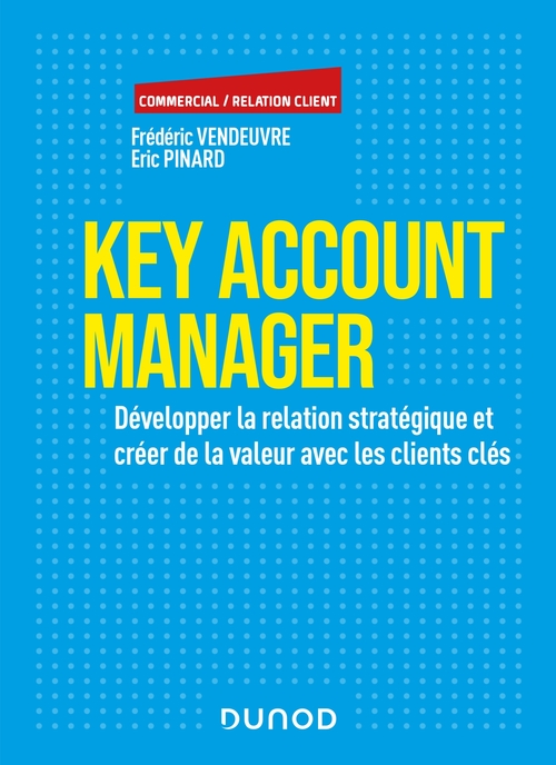 Couverture ebook de Key Account Manager, de Frédéric Vendeuvre