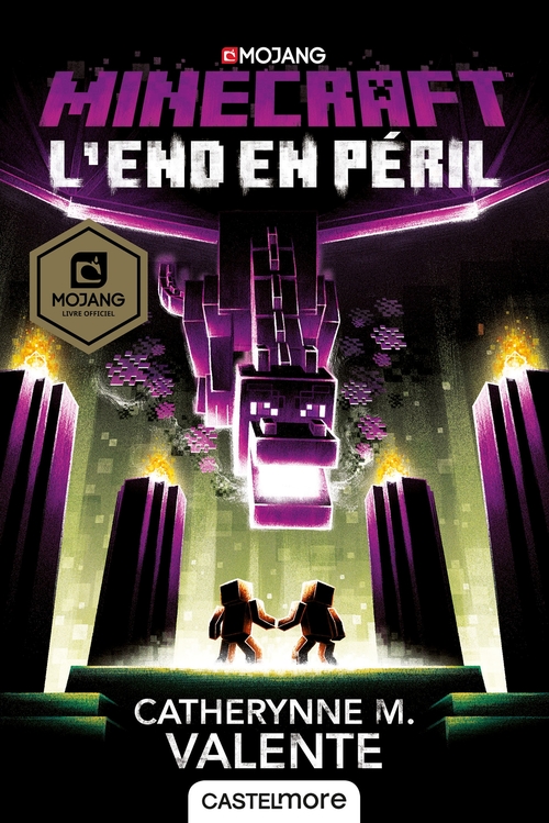 ebook cover of Minecraft officiel, T4 : L'End en péril, by Catherynne m. Valente