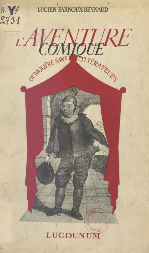 Couverture ebook de L'aventure comique, de Lucien Farnoux-Reynaud