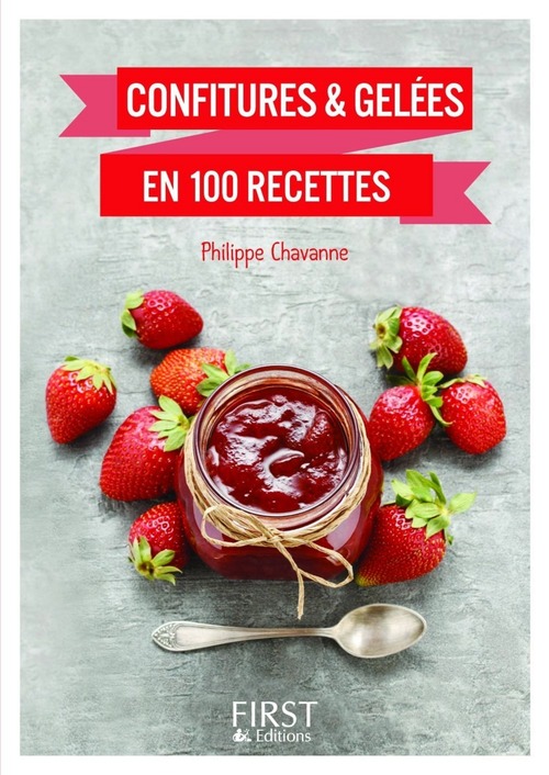Couverture ebook de Petit Livre de - Confitures et gelées en 100 recettes, de Philippe Chavanne