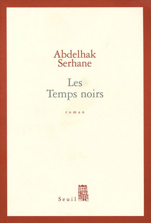 ebook cover of Les Temps noirs, by Serhane Abdelhak
