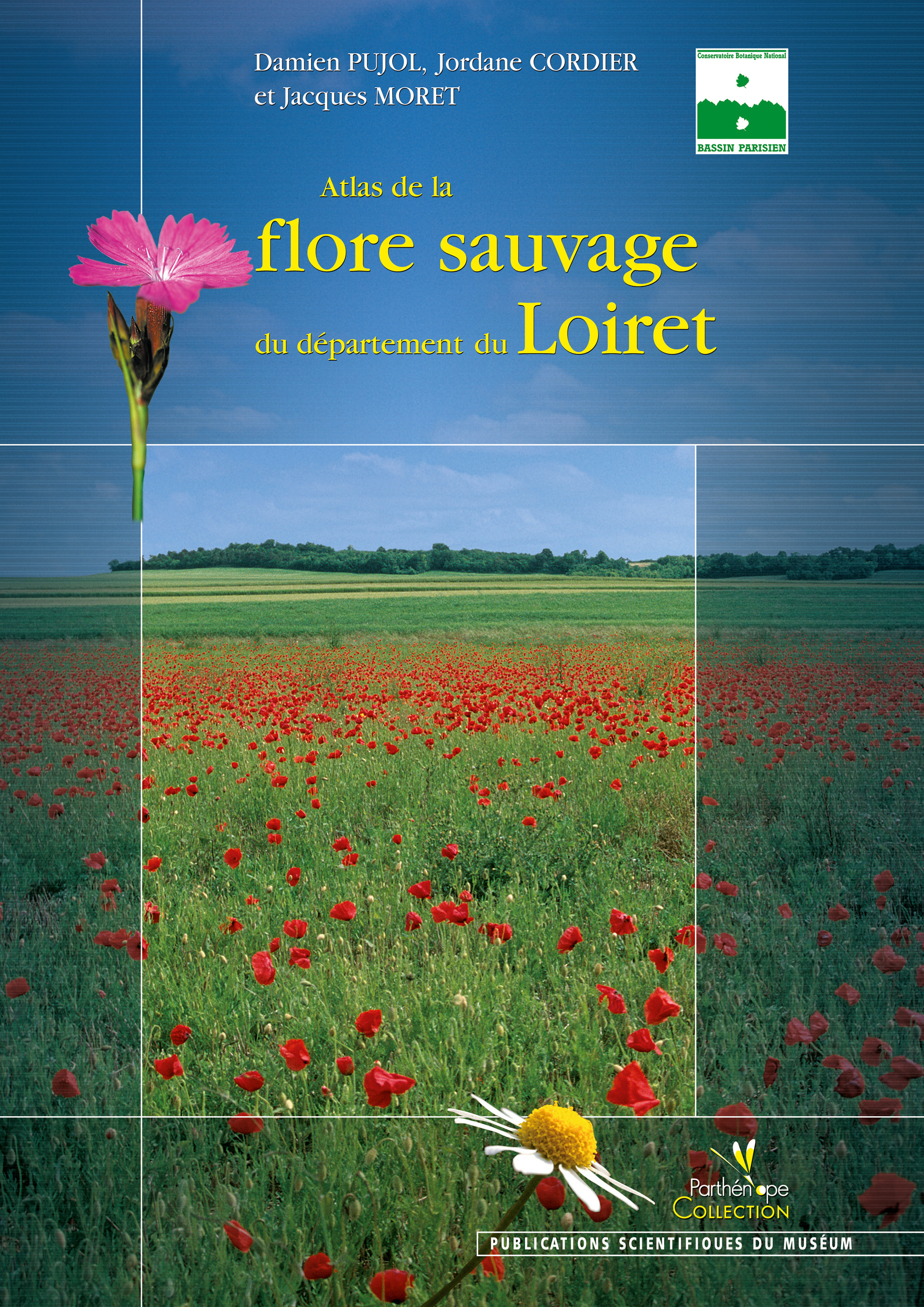 Couverture ebook de Atlas de la flore sauvage du département du Loiret, de Pujol/Cordier/M
