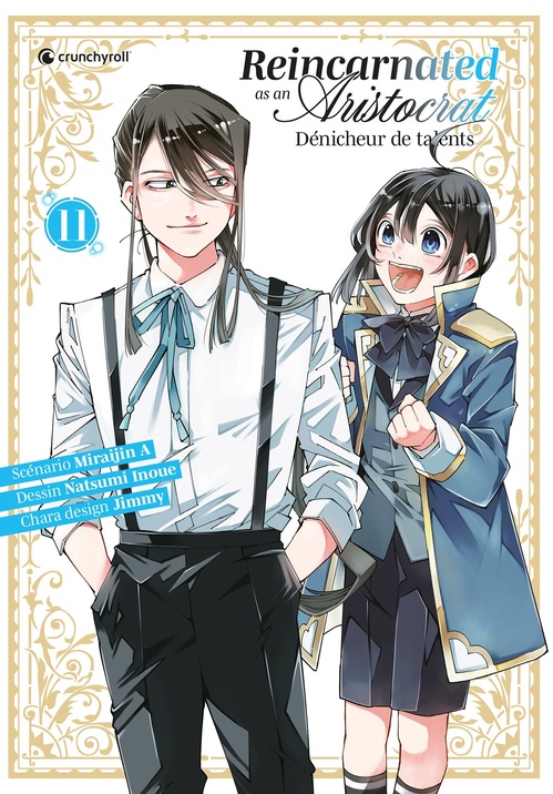 ebook cover of Reincarnated As An Aristocrat T11, by Natsumi Inoue