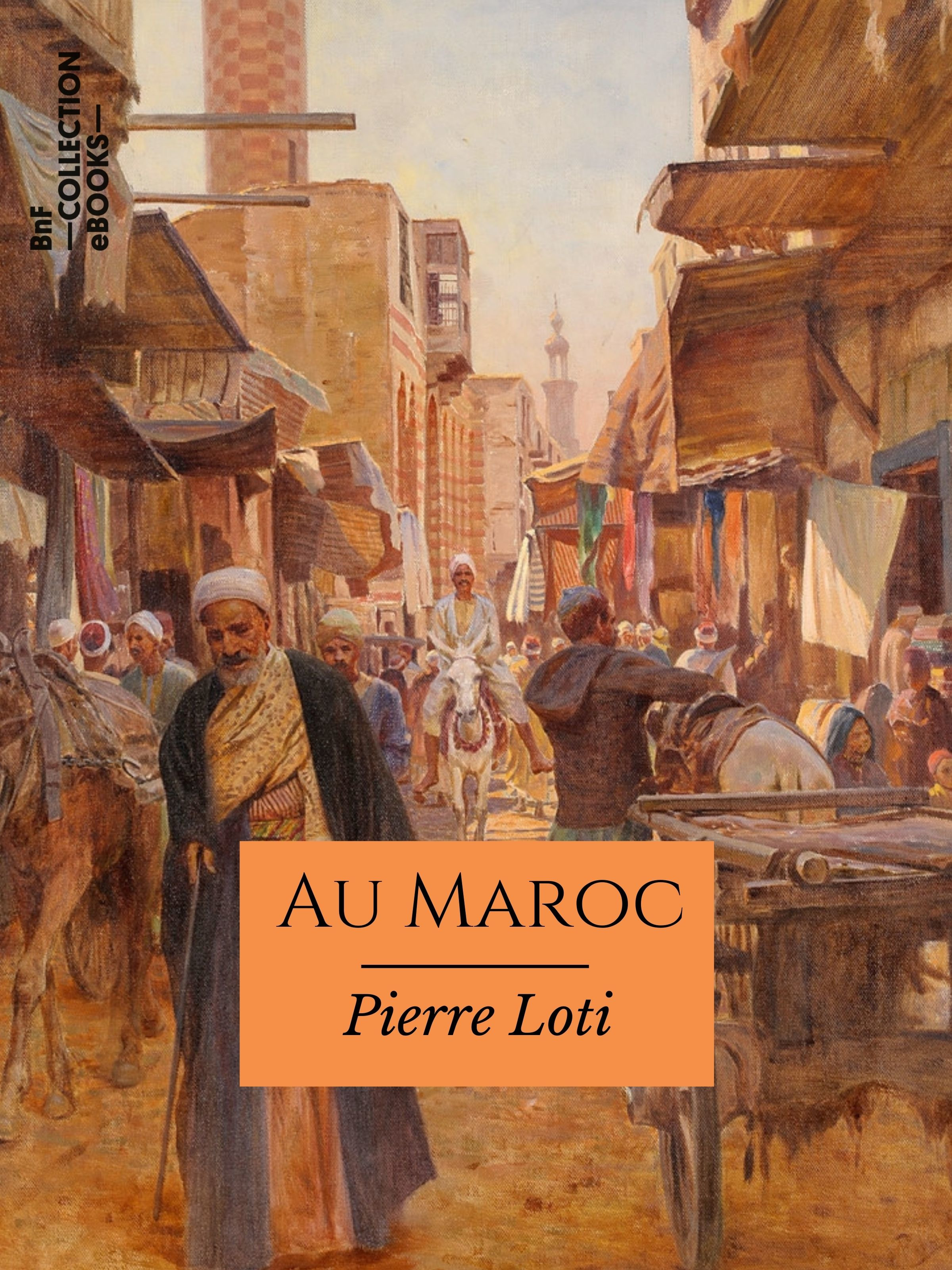 Couverture ebook de Au Maroc, de Pierre Loti