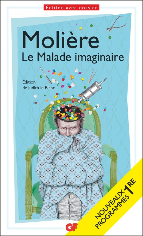 Couverture ebook de Le Malade imaginaire, de Molière
