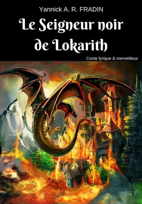 Couverture ebook de Le Seigneur noir de Lokarith, de Yannick A. R. Fradin