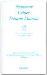 ebook cover of Nouveaux Cahiers Francois Mauriac n°11, by François Mauriac