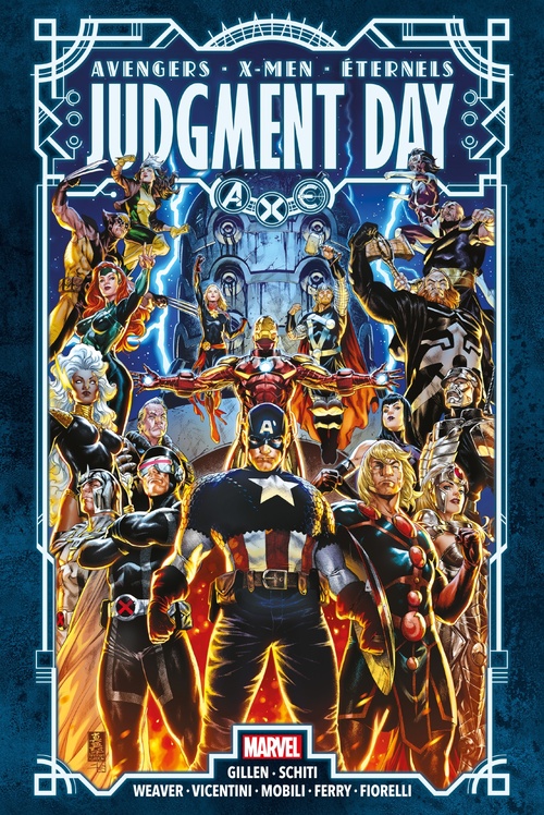 Couverture ebook de Avengers   X-Men   Éternels - Judgment Day, de Kieron Gillen