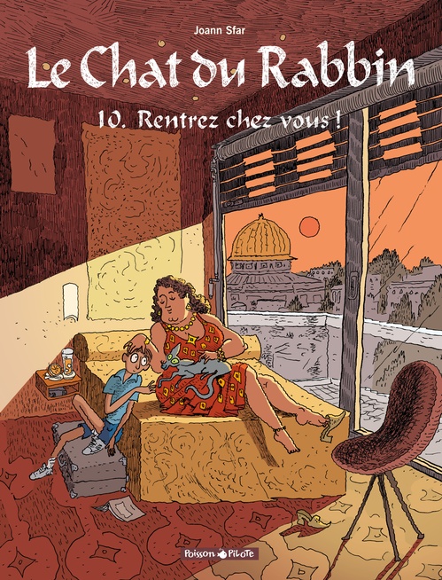 ebook cover of Le Chat du Rabbin - Tome 10 - Rentrez chez vous !, by Joann Sfar