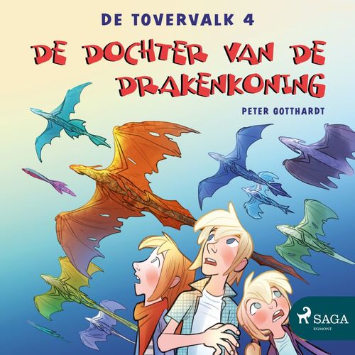 Couverture audiobook de De tovervalk 4 - De dochter van de drakenkoning, de Peter Gotthardt