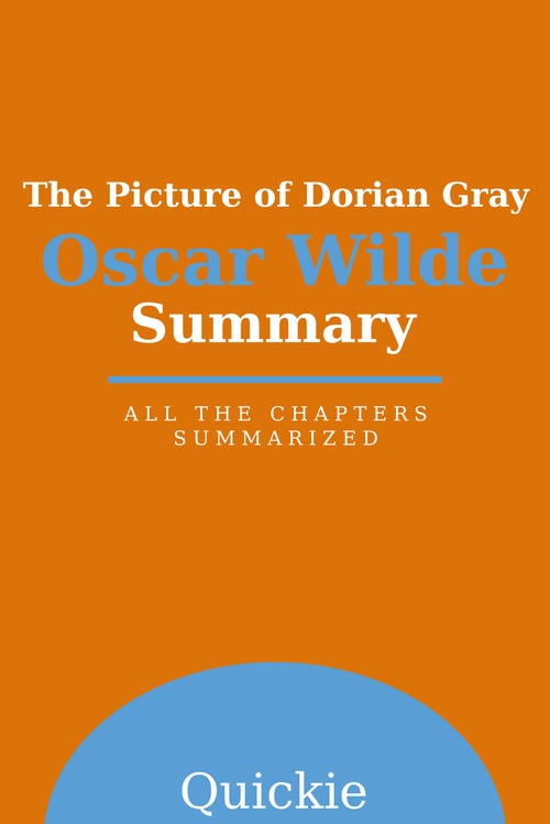 Couverture ebook de Summary: The Picture of Dorian Gray by Oscar Wilde, de Quickie