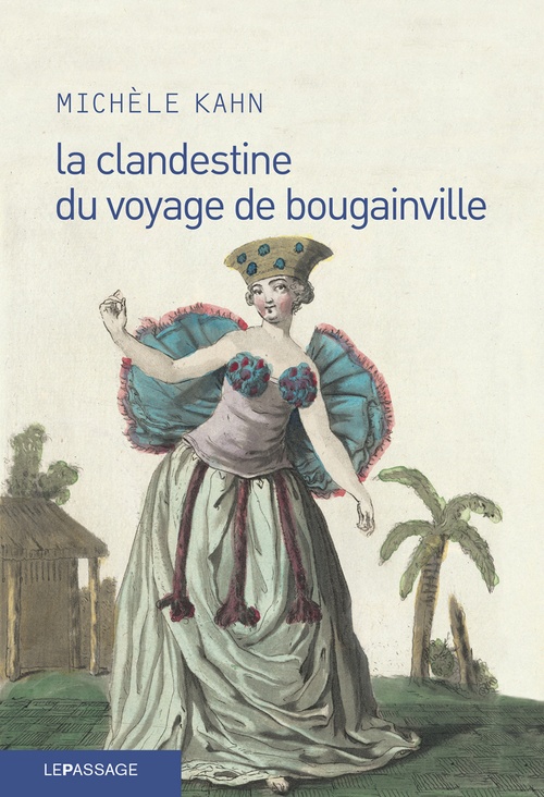Couverture ebook de La Clandestine du voyage de Bougainville, de Michèle Kahn