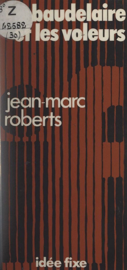 ebook cover of Baudelaire et les voleurs, by Jean-Marc Roberts