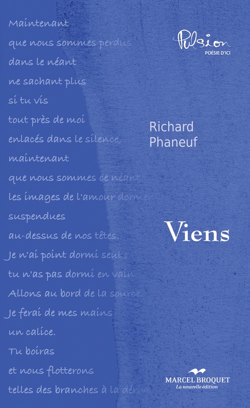 Couverture ebook de Viens, de Richard Phaneuf