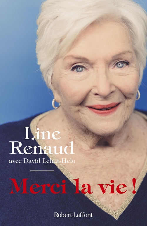 ebook cover of Merci la vie !, by Line Renaud