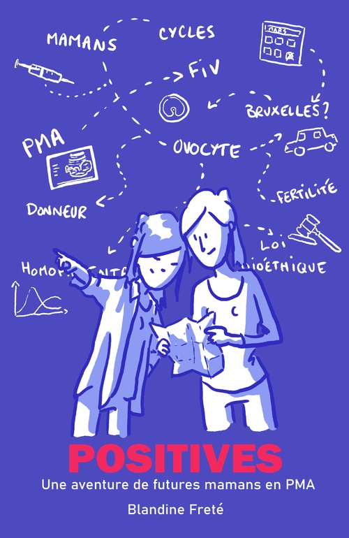 Couverture ebook de Positives, de Blandine Freté