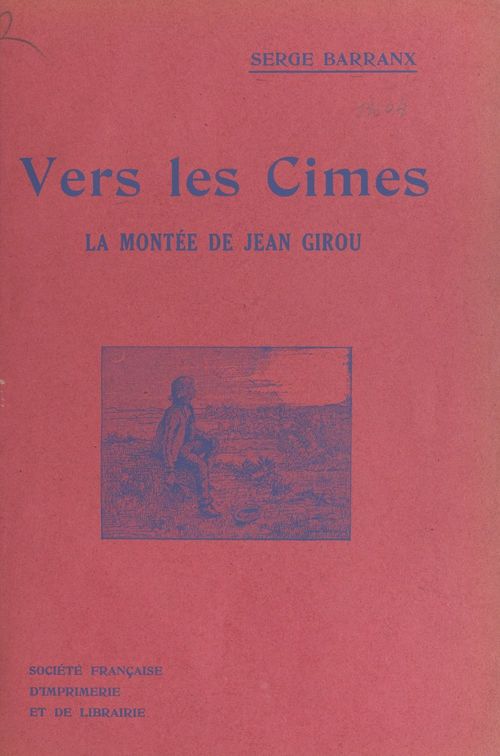 Couverture ebook de Vers les cimes, de Serge Barranx