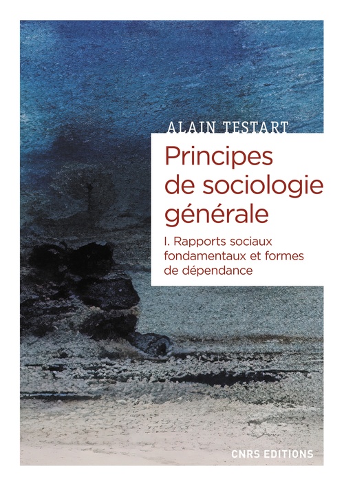 ebook cover of Principes de sociologie générale - volume I Rapports sociaux fondamentaux et formes de dépendance, by Alain Testart