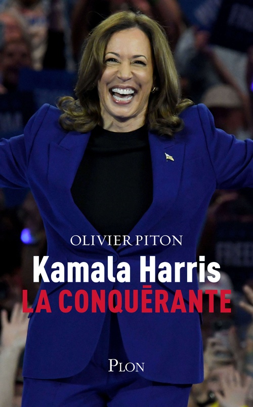 Couverture ebook de Kamala Harris, la conquérante, de Olivier Piton