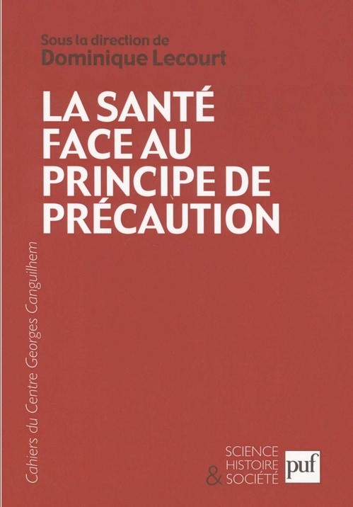 ebook cover of La santé face au principe de précaution, by Dominique Lecourt