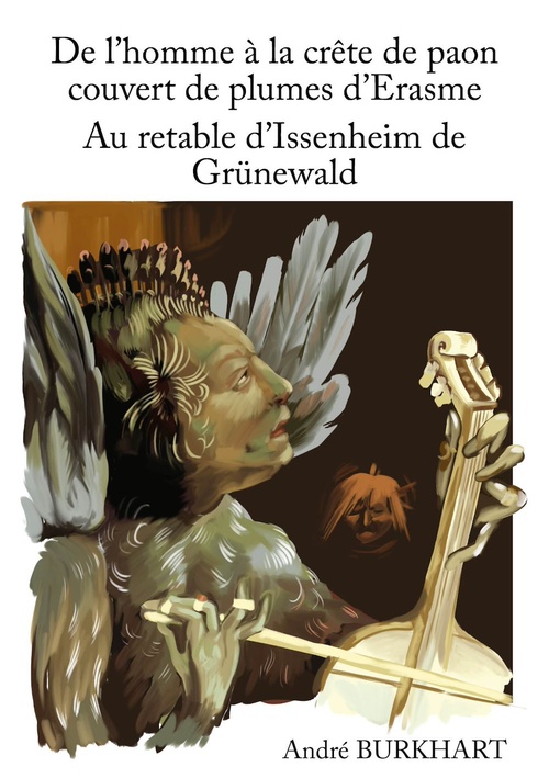 Couverture ebook de De l'homme à la crête de paon couvert de plumes d'Erasme, de André Burkhart