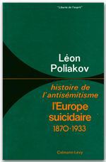 ebook cover of L'Europe suicidaire, by Léon Poliakov