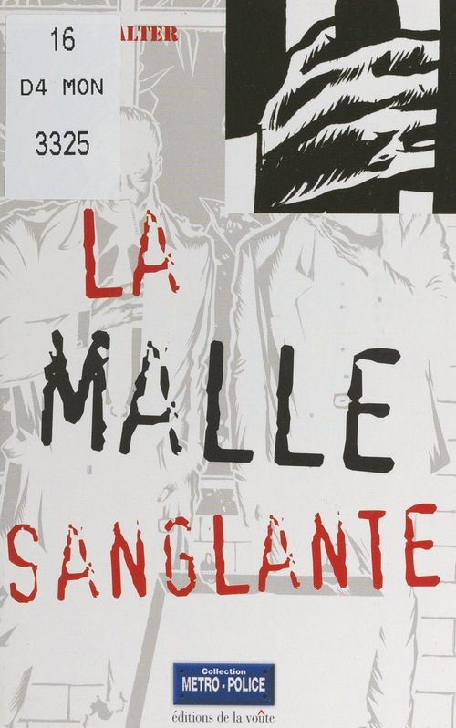 ebook cover of La malle sanglante, by Paul Halter