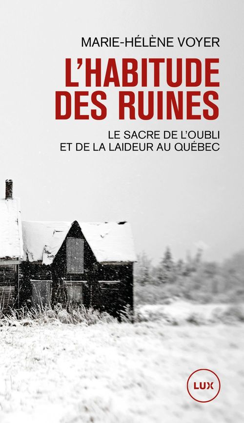 ebook cover of L'habitude des ruines, by Marie-Hélène Voyer