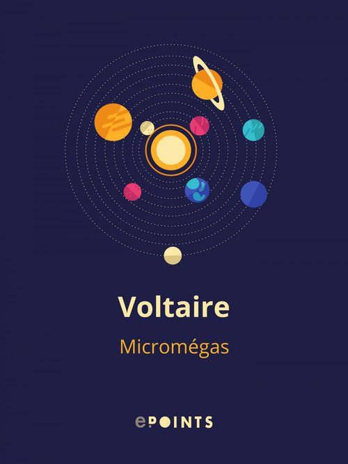 ebook cover of Micromégas, by Voltaire