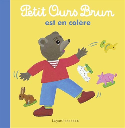 Couverture ebook de Petit Ours Brun est en colère, de Marie Aubinais