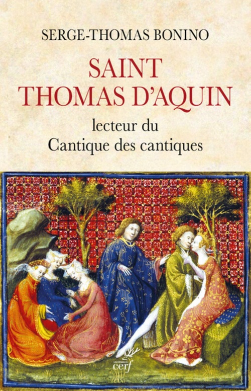 Couverture ebook de SAINT THOMAS D'AQUIN - LECTEUR DU CANTIQUE DES CANTIQUES, de Serge-Thomas Bonino