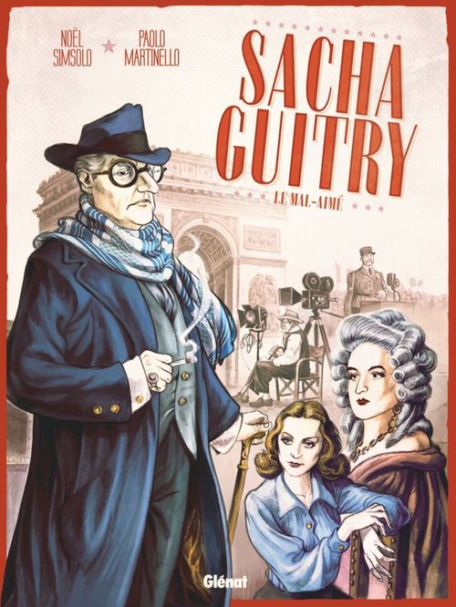 Couverture ebook de Sacha Guitry - Tome 02, de Noël Simsolo, Paolo Martinello