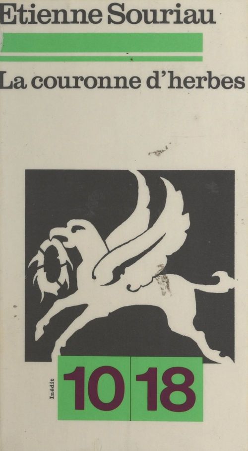 Couverture ebook de La couronne d'herbes, de Etienne Souriau